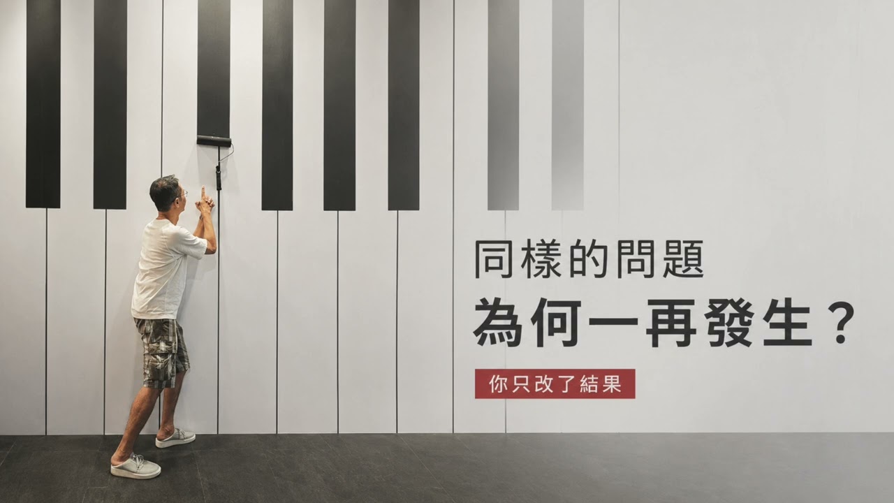為什麼同樣的問題，總會一再發生？｜你不是不會解決，只是沒有改變它發生的方式【一天聽一點260805】