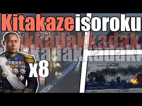 Kitakaze-Isoroku sends 8 comrades Down // 285K DMG