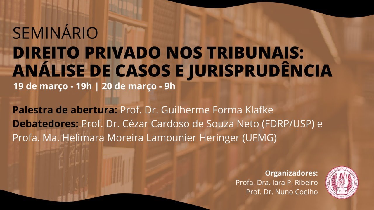 Seminário de Direito Privado nos Tribunais - 19/03