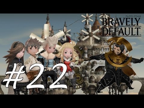 Bravely Default Gameplay Walkthrough Part 22 - Khamer Boss Fight [English][N3DS]