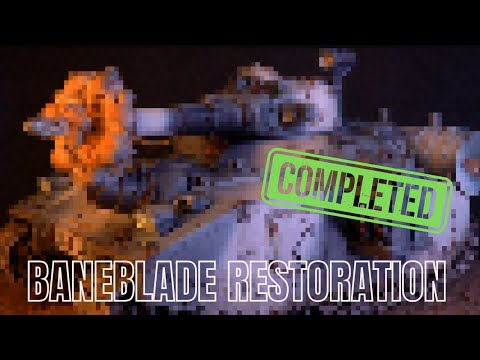 Project Baneblade: The Final Reveal - Weathering, Diorama & the Steel Legion’s Ultimate Tank