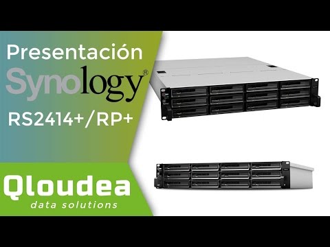 Synology RS2414+ RS2414RP+ Presentación en Español