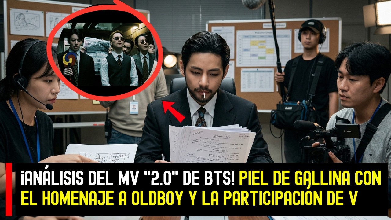 ¡Análisis del MV "2.0" de BTS! Piel de gallina con el homenaje a Oldboy y la participación de V #BTS