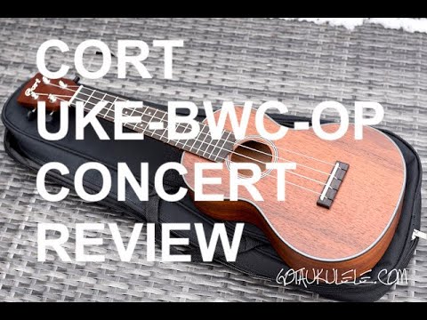 Обзор укулеле Cort UKE BWC