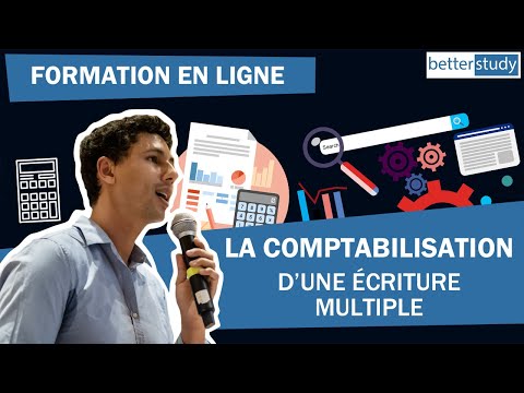 Comptabilisation d'une écriture multiple - BetterStudy - Formation en comptabilité suisse