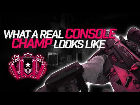What A REAL CONSOLE CHAMPION Looks Like!👑 - Rainbow Six Siege