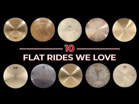 10 Flat Ride Cymbals Compared | Which Is Best For You?