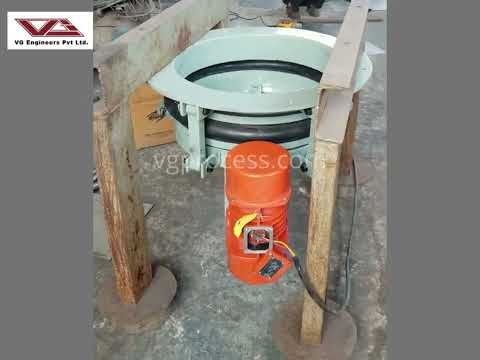 Bin activator testing - VG Engibeers Pvt Lts