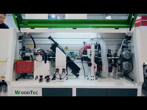 WoodTec Compact - автоматический кромкооблицовочный станок woo126, видео 6