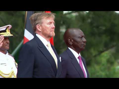 President Ruto Receives King and Queen Alexander and Maxima of Netherlands at State House, Nairobi