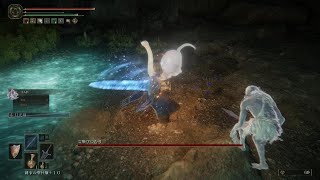 ELDEN RING 神肌の使徒&神肌の貴種&霊喚びつむり(巨人たちの山嶺･霊喚びの洞窟)