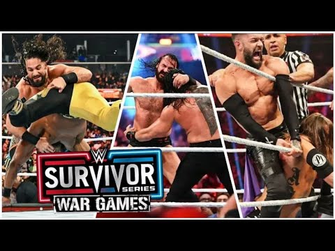 WWE Survivor Series War Games 24 November 2022 WWE2K22 Highlights