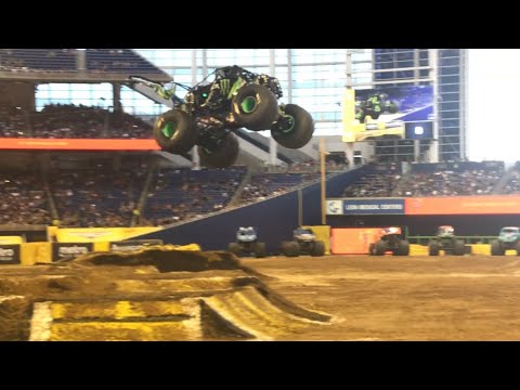 Monster Jam - Monster Energy (Todd LeDuc) WINNING Freestyle Miami 2019 (Show 2)