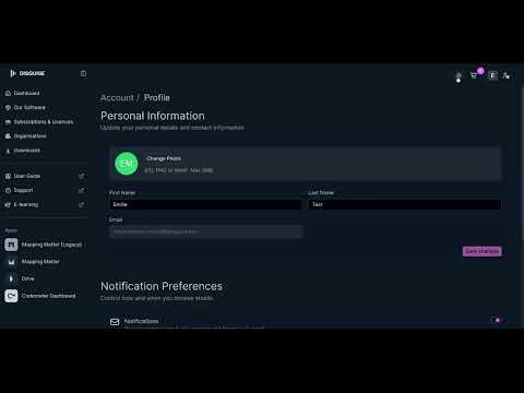 MyDisguise: How to Set Your Personal Preferences