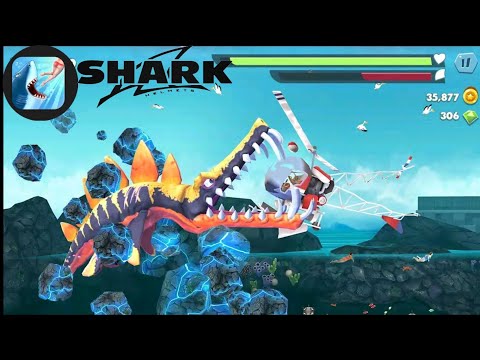 Hungry Shark Evolution - Giant Monster Enemy 💪 New update and new sharks ⚠️