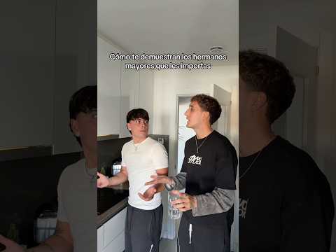 Cómo te demuestran los hermanos mayores que les importas❤️ #humor #comedia #shortsviral