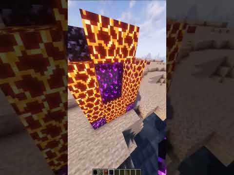 The Ultimate Minecraft Magma and Obsidian Magic Trick! 🌋💎
