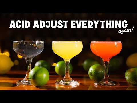 The EASY solution to bright and balanced drinks | Acid Adjusted Cocktails