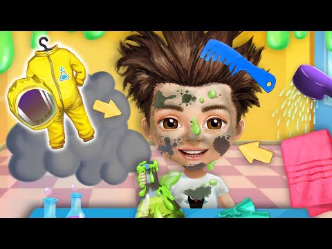 Play Fun School Cleaning Game - Sweet Baby Girl Cleanup 6 By TutoTOONS - YouTube