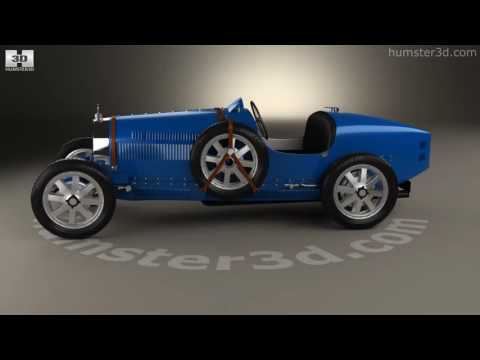 Bugatti Type 35 with HQ interior 1924 3D model by 3DModels.org