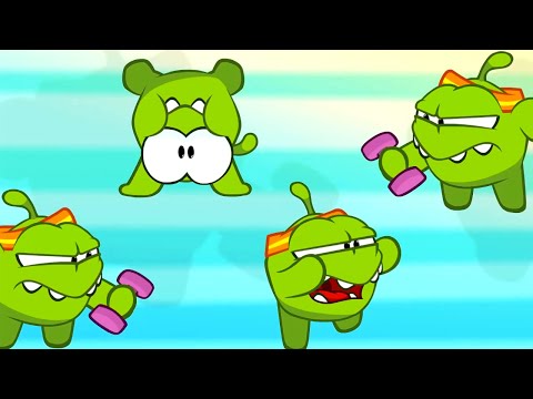 Om Nom Stories: Neue Nachbarn 💫  Sportlich Nom 💥  Lustige Cartoons für Kinder