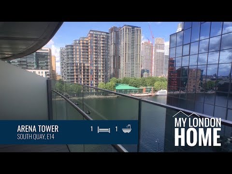 Arena Tower, South Quay, Canary Wharf, E14 - Studio Apartment For Sale