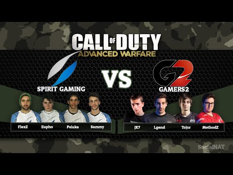 GGCUP COD Advanced Warfare Semifinal 1: Spirit Gaming VS Gamers2