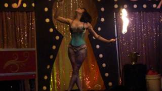 Pretty Things Peep Show.  Heather Holiday Plays with Fire