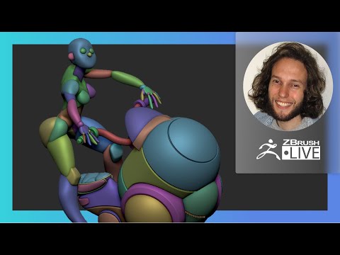 Digital Marathon: Space Coffee and Girls - Deryck Pelegrini - ZBrush 2021.6