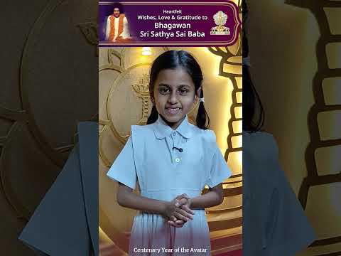 Bhavishya  | 100 Years of Sri Sathya Sai | Birthday Wishes, Greetings & Prayers