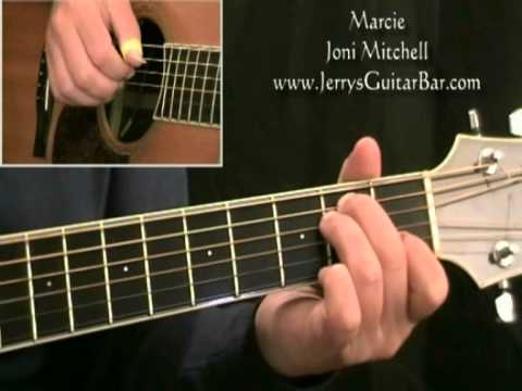 How To Play Joni Mitchell Marcie (intro only)