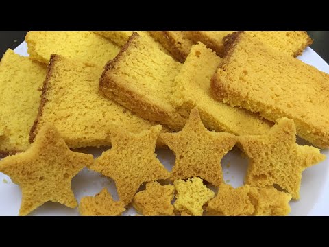 Crispy Cake Rusk |Dry Cake Recipe |Khalida’s Recipe Store