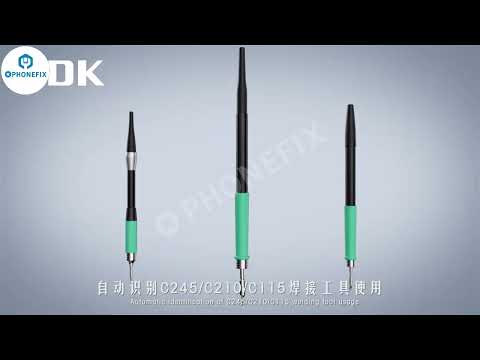 High-power soldering station i2C PDK1200 video