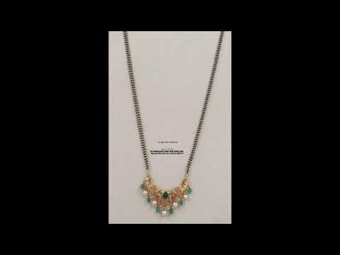 new model short black beads collection in light weight