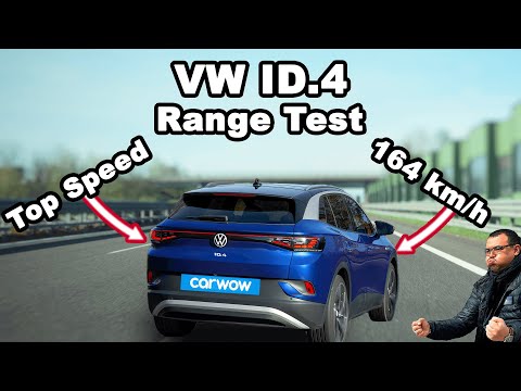 VW ID.4 🔋 200km below top speed? - Range Test - 100-160km/h - Highway - Range