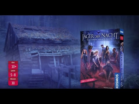 KOSMOS | Neuheit 2021 | "Jäger der Nacht" - ein bissiges Teamspiel