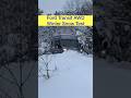Ford Transit AWD Winter Snow Test #fordtransitvanlife #offroading #vanlife