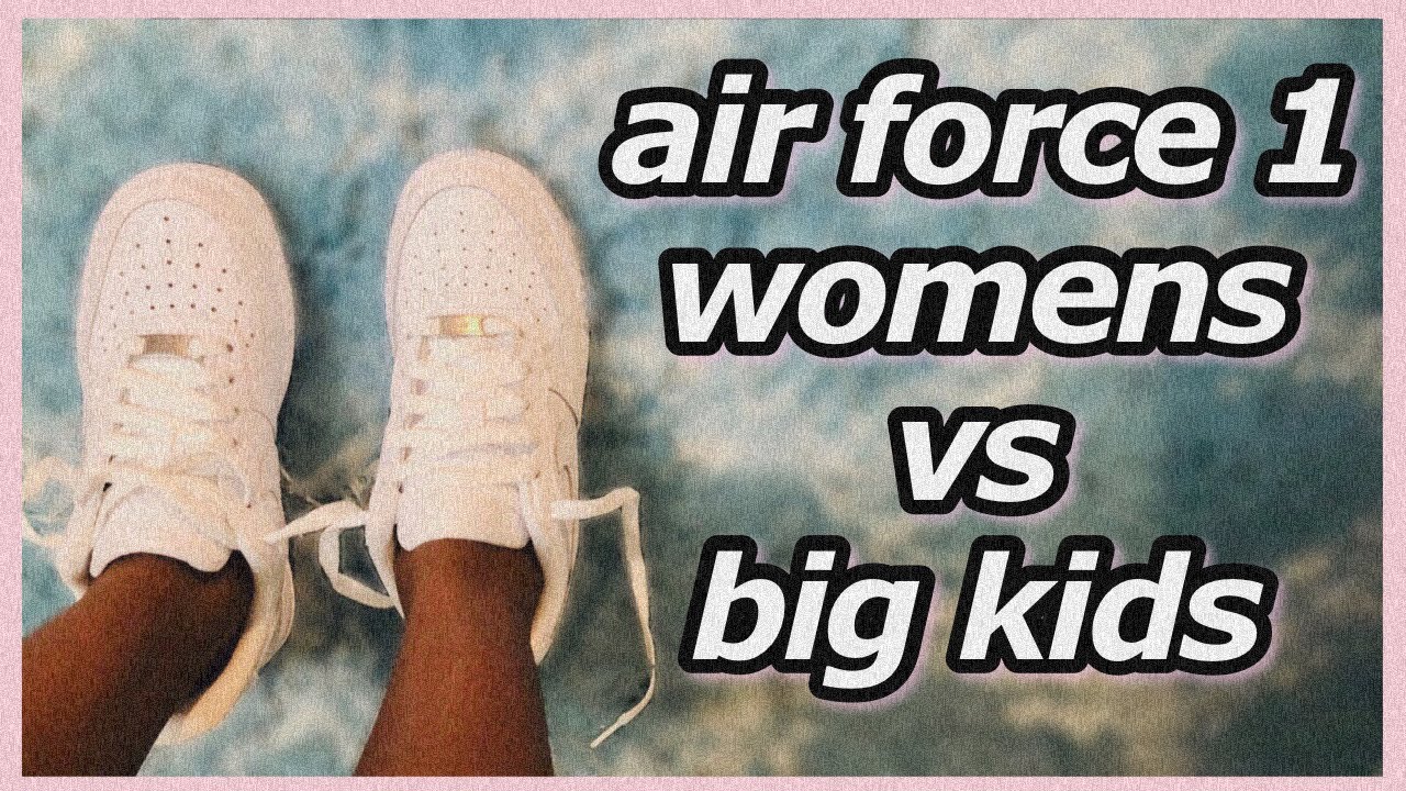 Watch Nike Air Force 1 Review Women’s VS Big Kids Which One Should You Get | Nesianni now Nike Air Force 1 Review Women’s VS Big Kids Which One Should You Get | Nesianni