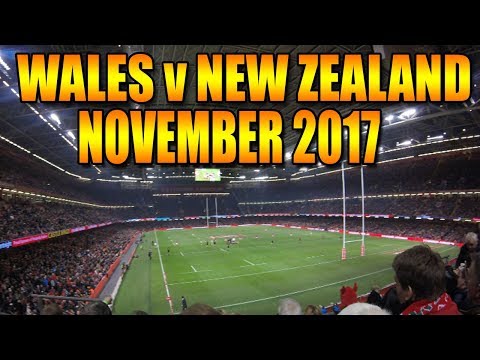 Wales v New Zealand 2017 Rugby Autumn International by a football fan