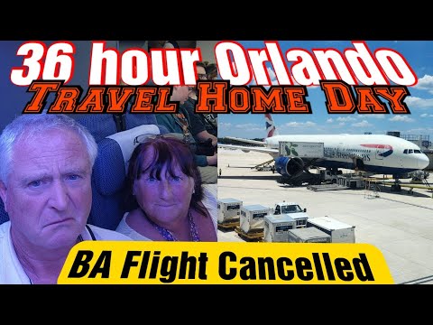 ORLANDO TO GATWICK /  WHAT HAPPENS WHEN YOUR FLIGHTS CANCELLED / BRITISH AIRWAYS / VAPE STOPS FLIGHT