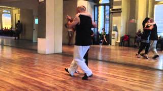 Jorge Firpo Milonga Class at Escuela Argentina de Tango, "EAT", Buenos Aires, Argentina