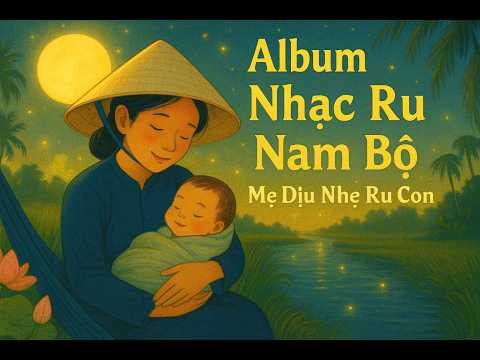 1 Giờ  Nhạc Dân Ca Nam Bộ Ru Bé Ngủ Ngon|  Lời Ru Của Mẹ, võng đưa dịu êm, Bé ngủ nhanh| Dino Bling