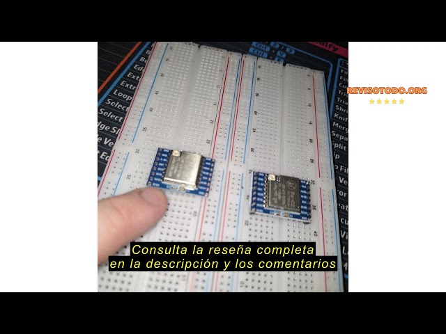 Vídeo relacionado con TECNOIOT 2pcs SX1278 Lora 433MHz Ra-02 Wireless Spread Spectrum Transmission Socket Ra02