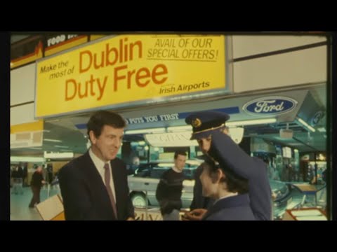 Behind the scenes at Dublin airport 1985