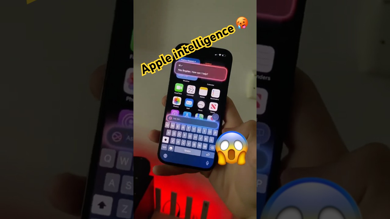 Apple intelligence in iPhone 14 Pro how to activate Apple intelligence 🥵😱📲