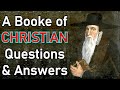 A Booke Of Christian Questions And Answers Theodore Beza