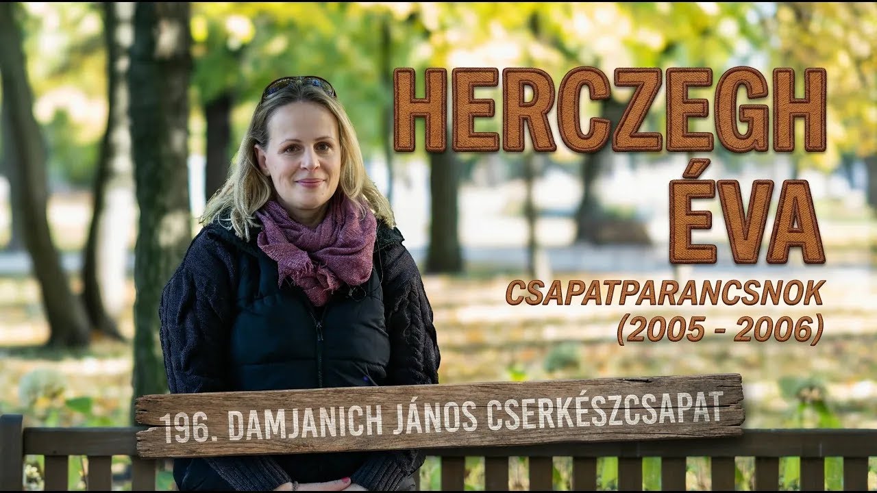 Herczegh Éva csapatparancsnok interjú videó előnézet (2005-2006)