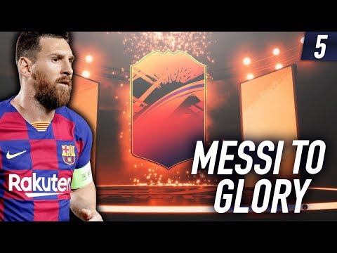 OMG WE PACKED A HEADLINER & INSANE WALKOUT!! - FIFA 20 MESSI TO GLORY #5