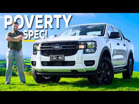 2025 Ford Ranger Black Edition Review: I FU**ING LOVE BASE SPEC!!