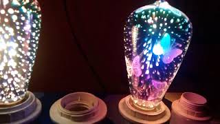 Lâmpadas decorativas LED com filamento